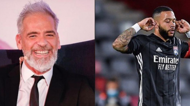 Barth Ruzza pas fan d'un retour de Memphis &agrave; l'OL. (cr&eacute;dit Twitter)