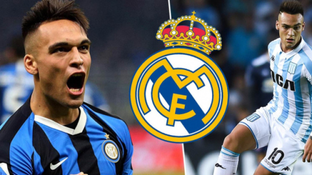Inter, il Real Madrid sarebbe interessato a Lautaro Martinez.