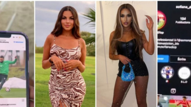 Des influenceuses ont montr&eacute; certains DM re&ccedil;us de la part de joueurs professionnels de Ligue. (cr&eacute;dit montage Photo, Twitter et Instagram)