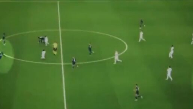 Danilo en col&egrave;re contre Leo Messi contre le Real Madrid. (cr&eacute;dit Twitter)