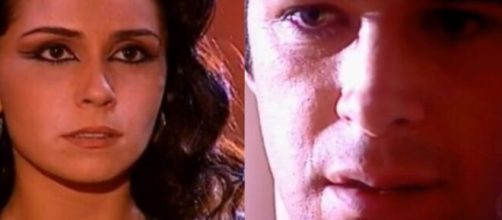 Jade e Leo em 'O Clone' (Fotomontagem/Reprodu&ccedil;&atilde;o/TV Globo)