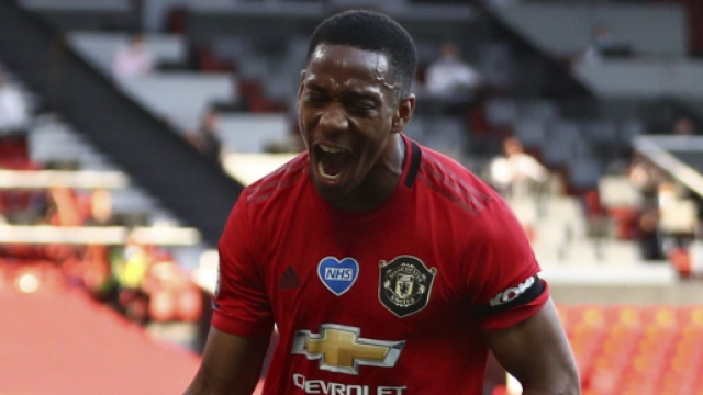 Inter su Anthony Martial per l'attacco.