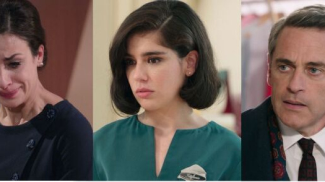 in foto i coniugi Colombo e la figlia Stefania.