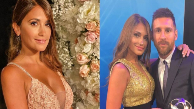 Lionel Messi et sa compagne. Source : Capture Twitter