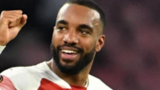 Alexandre Lacazette, giocatore francese.