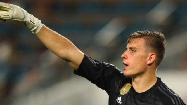 Andrij Lunin, portiere del Real Madrid.