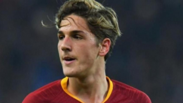 Niccol&ograve; Zaniolo, centrocampista della Roma.