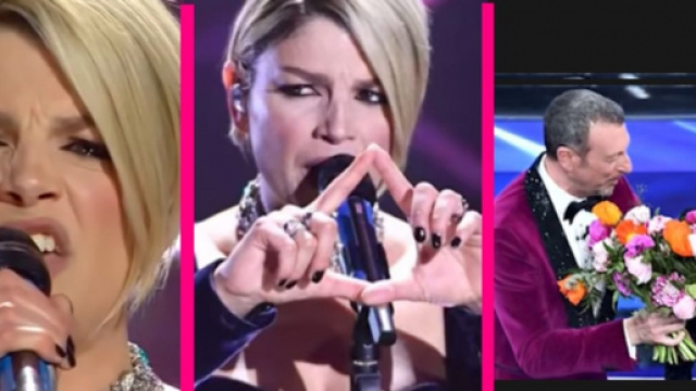Sanremo, Emma si commuove con Ogni volta &egrave; cos&igrave; e conquista la Top10 della sala-stampa
