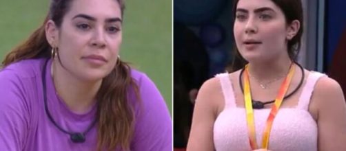 Naiara e Jade est&atilde;o vivendo um atrito no 'BBB22' (Fotomontagem/Reprodu&ccedil;&atilde;o/TV Globo)