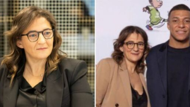 Fayza Lamari et son fils Kylian Mbapp&eacute;.