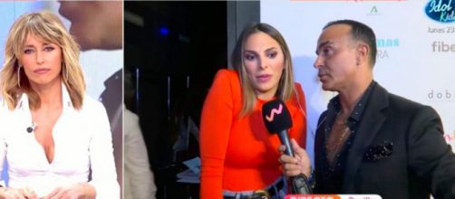 Emma Garc&iacute;a ha preguntado a Irene Rosales por la exclusiva de Kiko Rivera (Captura de pantalla de Telecinco)