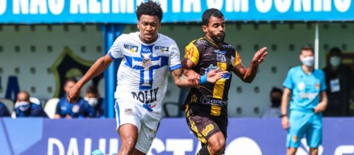 &Aacute;gua Santa venceu a primeira no Paulist&atilde;o (Leonardo Lima/EC &Aacute;gua Santa)