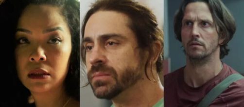 Jandira, Roni e Nen&eacute;m em 'Quanto Mais Vida' (Fotomontagem/Reprodu&ccedil;&atilde;o/TV Globo)