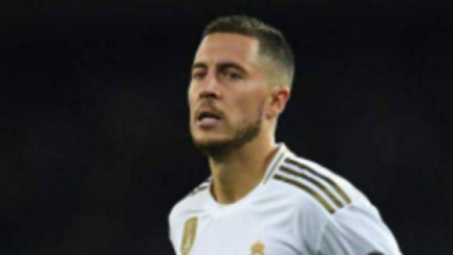 Eden Hazard, giocatore del Real Madrid.