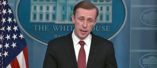 National Security Advisor Jake Sullivan spoke to the press on February 11 (Image source: The White House/YouTube)