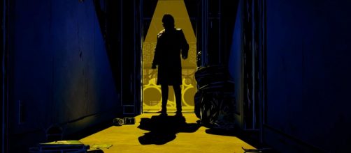 Sheriff Bigby Wolf tracking down his suspects (Image source: YouTube/thegameawards)