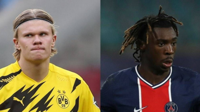 Haaland et Kean au PSG l'ann&eacute;e prochaine ? Source : Google