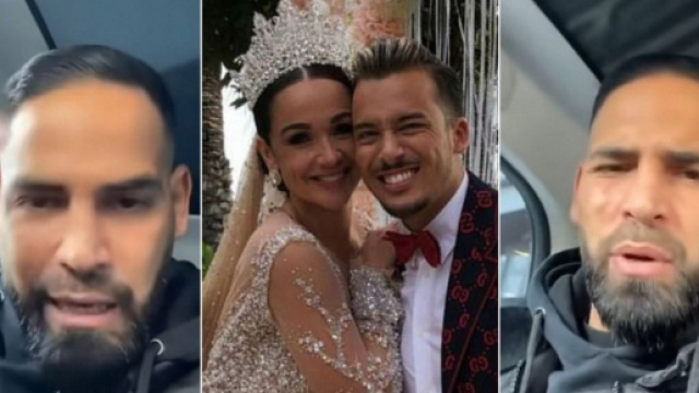 JLC Family : Furieux contre Jazz et Laurent qui l'emp&ecirc;cheraient de travailler, Hicham les menace. Source : Instagram.