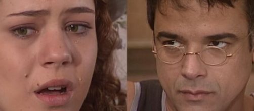 Bianca e Edmundo em 'O Cravo e a Rosa'. (Fotomontagem)