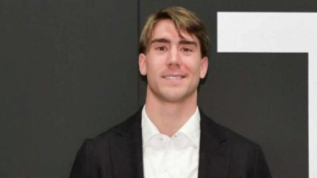 Dusan Vlahovic, giocatore della Juventus.