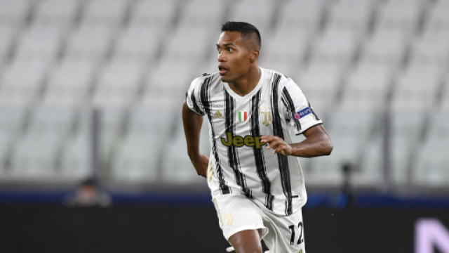 Il terzino sinistro della Juventus Alex Sandro