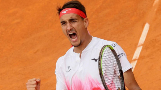 Lorenzo Sonego, 25 anni, talento del tennis italiano.