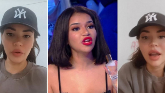 Ruby Nikara vend l'eau de son bain &agrave; 1500 euros et ses culottes port&eacute;es, elle se fait lyncher dans TPMP et par Ang&egrave;le. (Source : Instagram)