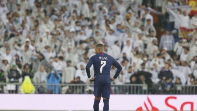 REAL-PSG : Mbapp&eacute; marque des supporteurs madril&egrave;nes qui chantent &agrave; sa gloire - Source : capture d'&eacute;cran, Twitter