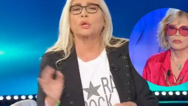Mara Venier furiosa a Domenica In