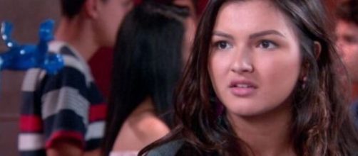 Cassandra em 'Carinha de Anjo'. (Reprodu&ccedil;&atilde;o/SBT)