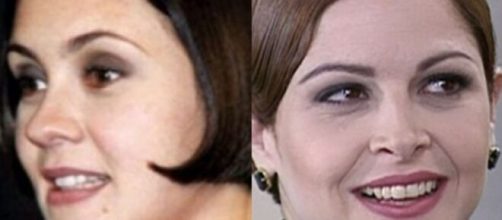 Catarina e Marcela em 'O Cravo e a Rosa'. (Fotomontagem)