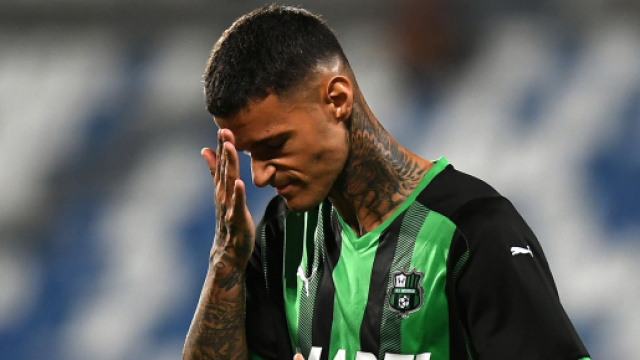 Gianluca Scamacca, attaccante del Sassuolo.
