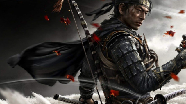 Jin Saka&iuml; dans Ghost of Tsushima - Source : capture d'&eacute;cran, Twitter