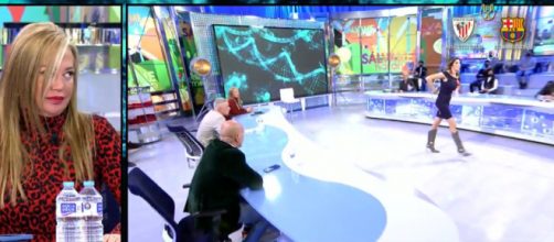Paz Padilla fue despedida el d&iacute;a despu&eacute;s de abandonar el programa por su enfrentamiento con Bel&eacute;n Esteban (Telecinco)