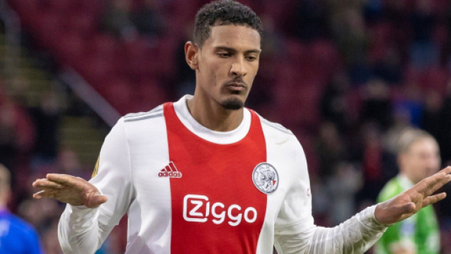 L'attaccante dell'Ajax Sebastian Haller.