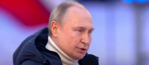 Russian President Vladimir Putin said Russians had invaded Ukraine to stop a genocide (Image source: Russia-1)