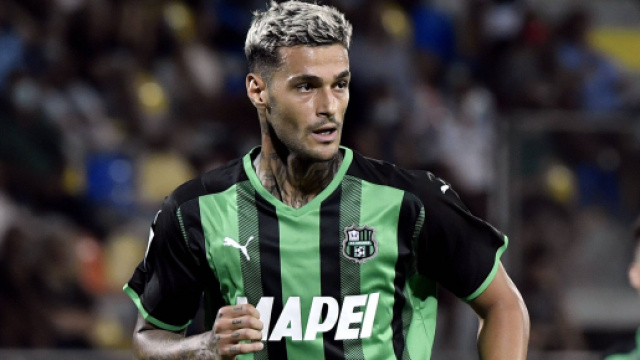 Gianluca Scamacca, attacante del Sassuolo.