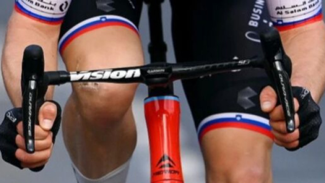 Matej Mohoric ha vinto la MIlano-Sanremo con una bici Merida speciale.