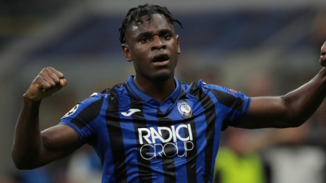 In foto Duvan Zapata, attaccante dell'Atalanta.