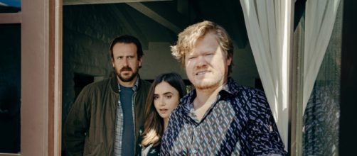 Trio de protagonistas do filme 'Sorte de quem?', nova produ&ccedil;&atilde;o da Netflix (Reprodu&ccedil;&atilde;o/Netflix)