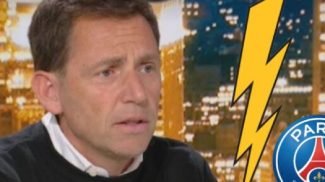 Daniel Riolo sur le plateau de l'After Foot.