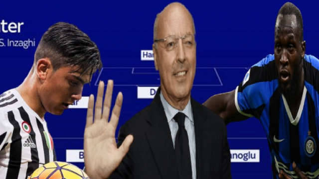 La possibile Inter con Dybala e Lukaku nel 2022-2023.