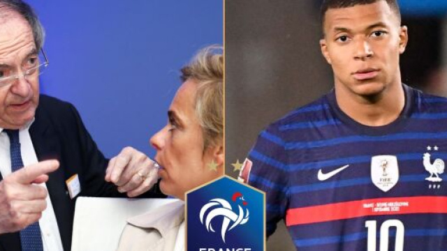 Montage Photo Kylian Mbapp&eacute;, Noel Le great pr&eacute;sident FFF