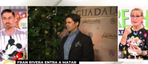 Rosa Benito ha recordado unas declaraciones de Fran Rivera donde elogiaba a Isabel Pantoja (Captura de pantalla de Telecinco)