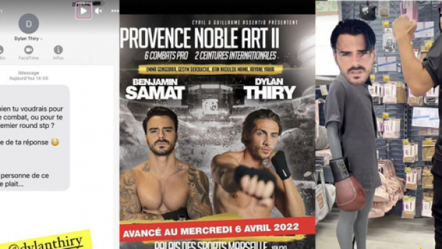 Dylan et Benji sur le point de combattre avant m&ecirc;me le d&eacute;but du combat