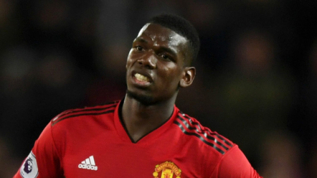 Pogba con la maglia del Manchester United.