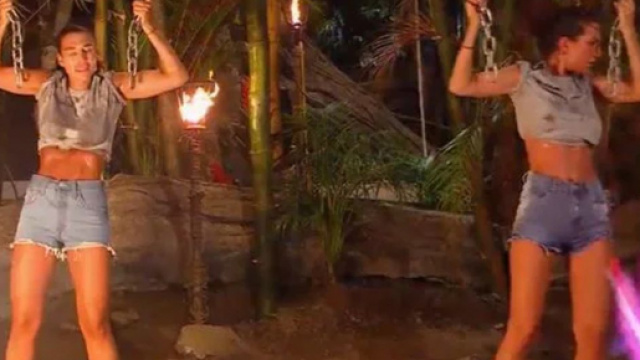 Isola 2022, paura durante la prova del fuoco.