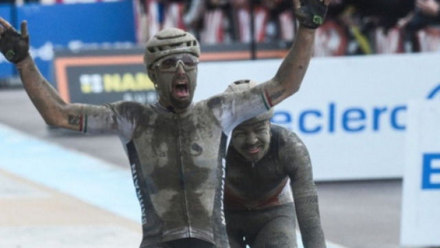 Sonny Colbrelli, vincitore dell'ultima Parigi-Roubaix.