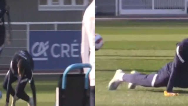 Capture d'&eacute;cran vid&eacute;o Twitter FFF, Kylian Mbapp&eacute;