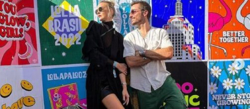Caroline Trentini e Thales Bretas curtem Lolla (Reprodu&ccedil;&atilde;o/Instagram/@thalesbretas)